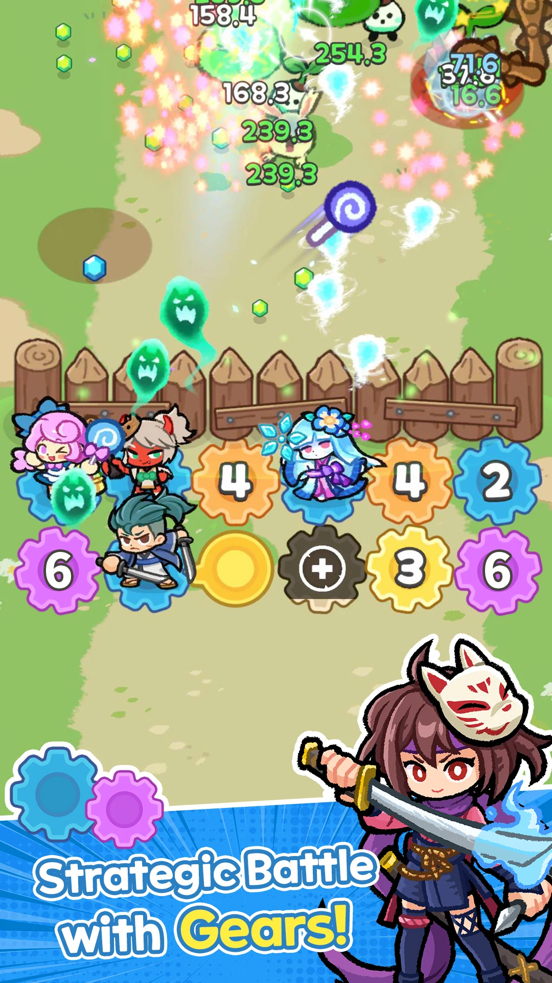 Gear Heroes : Magic Defense screenshot